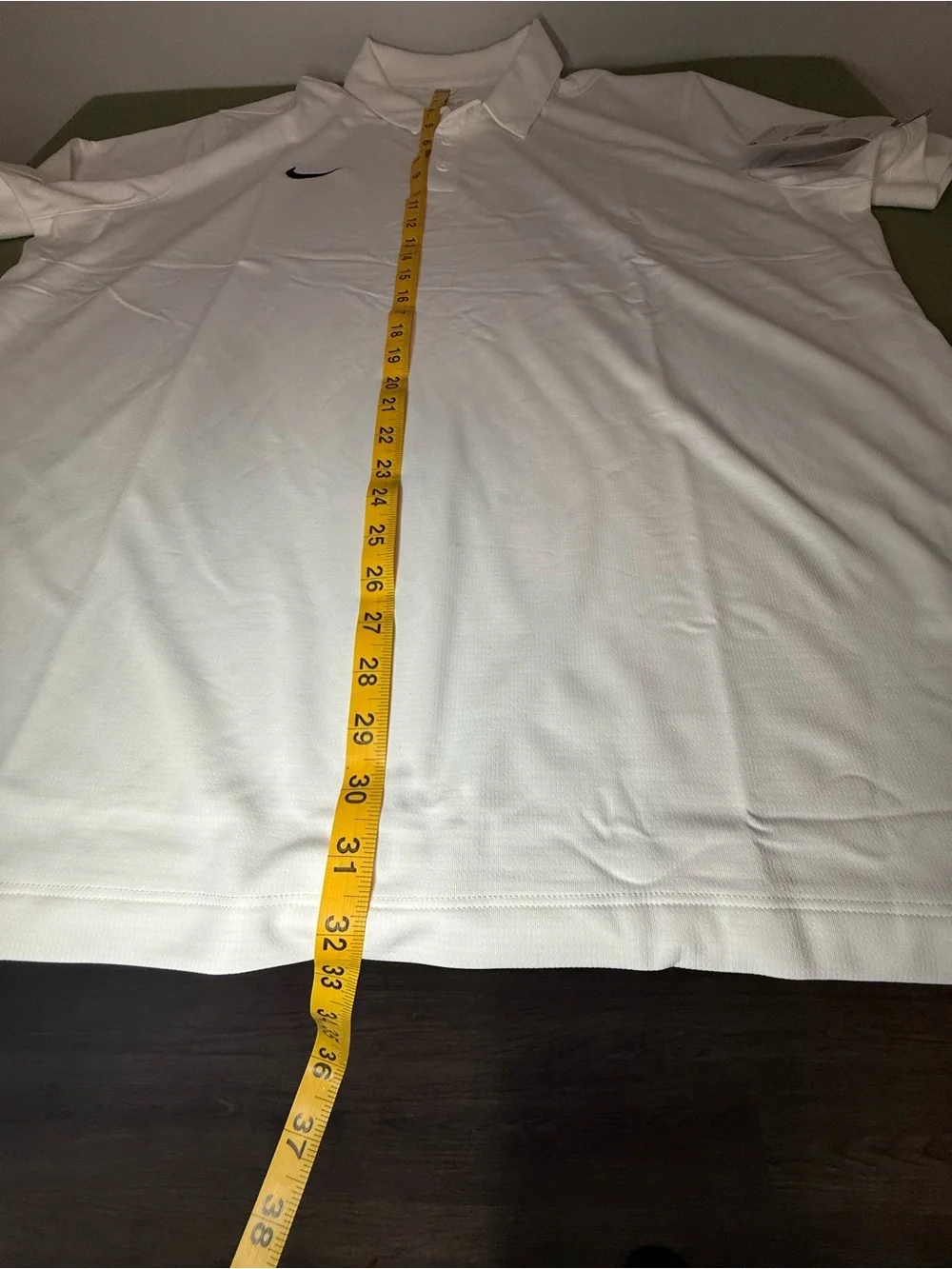 Nike Dri-FIT Polo Shirt White NWT Men’s XXL Golf Athletic
